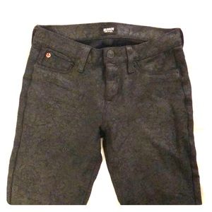 Black Hudson Jeans Nico Midrise Super Skinny - 26